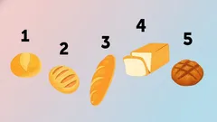 Psychologický test: vyberte si chléb a zjistěte, co se skrývá ve vaší postavě